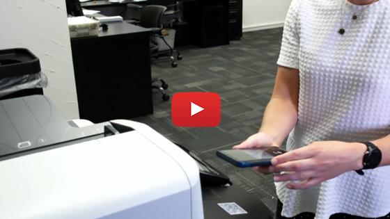 Contactless Printing Video